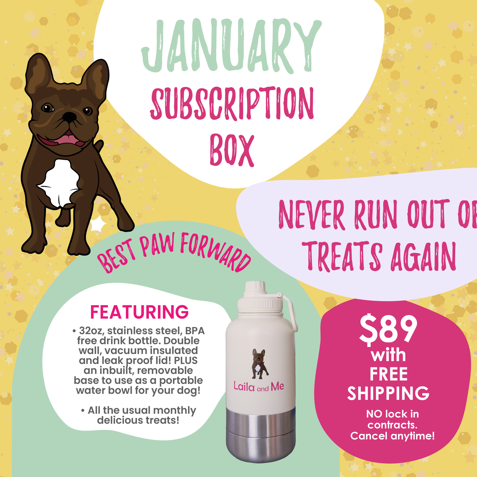 Ultimutt Dog Box | Monthly Subscription Box