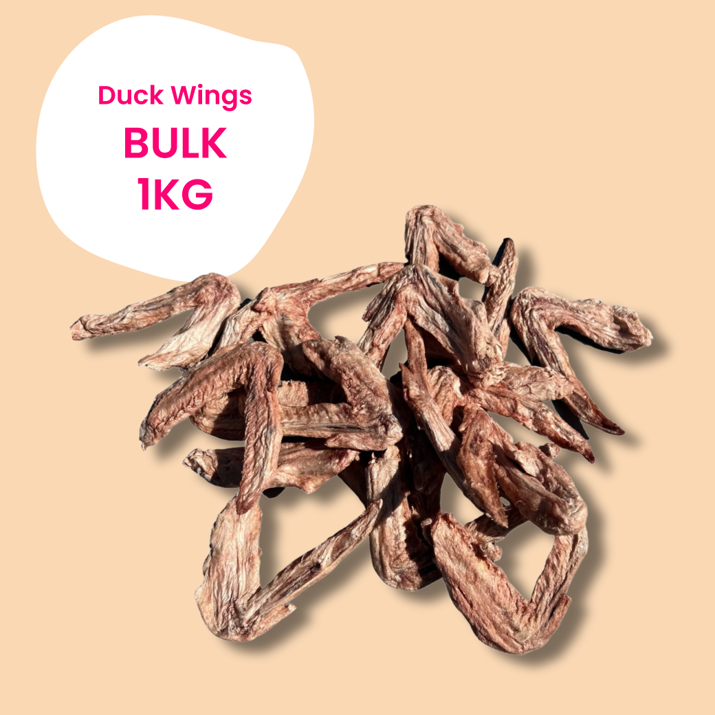 Bulk Freeze Dried Duck Wings (Unpackaged)