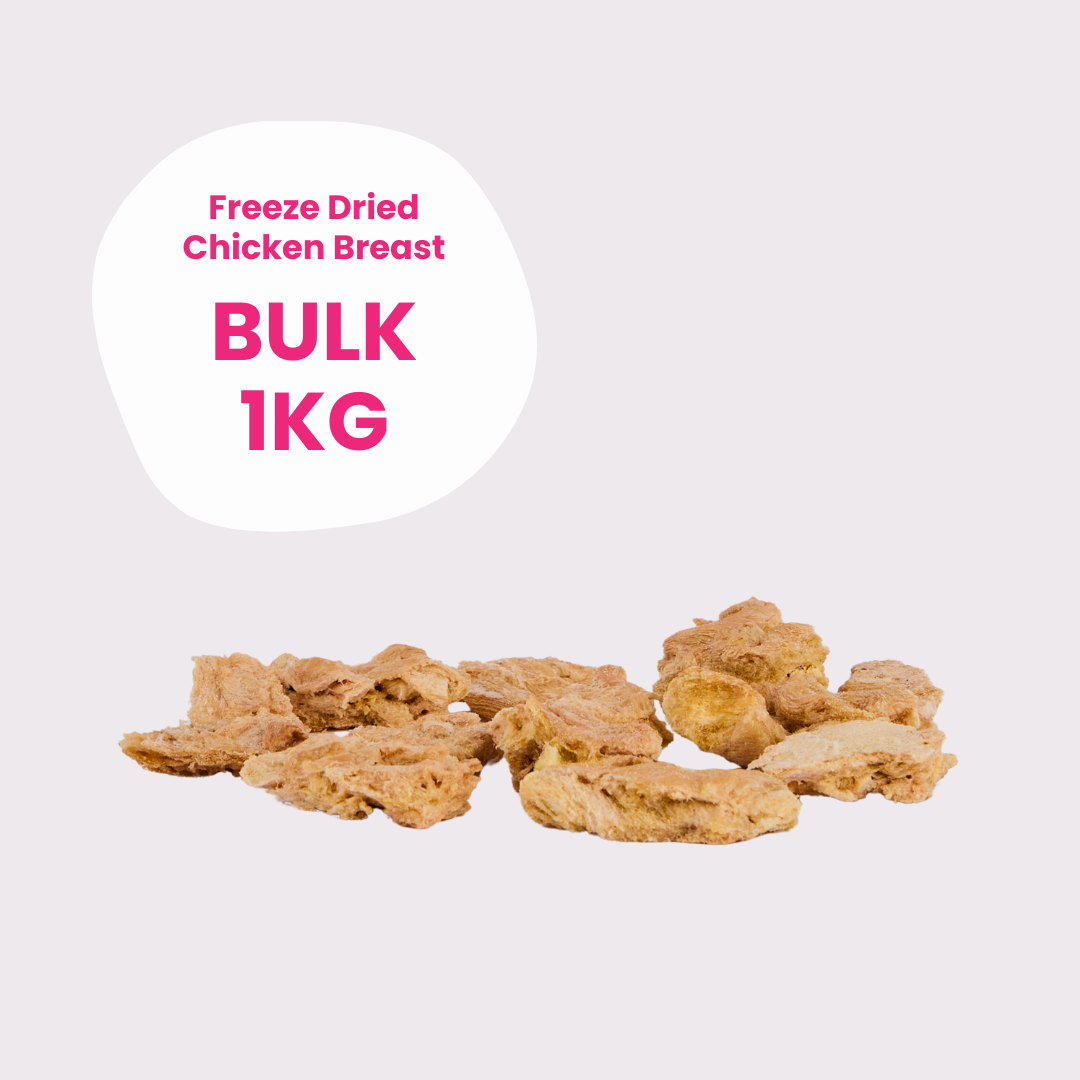 Bulk Freeze Dried Chicken Breast Treats (Unpackaged)