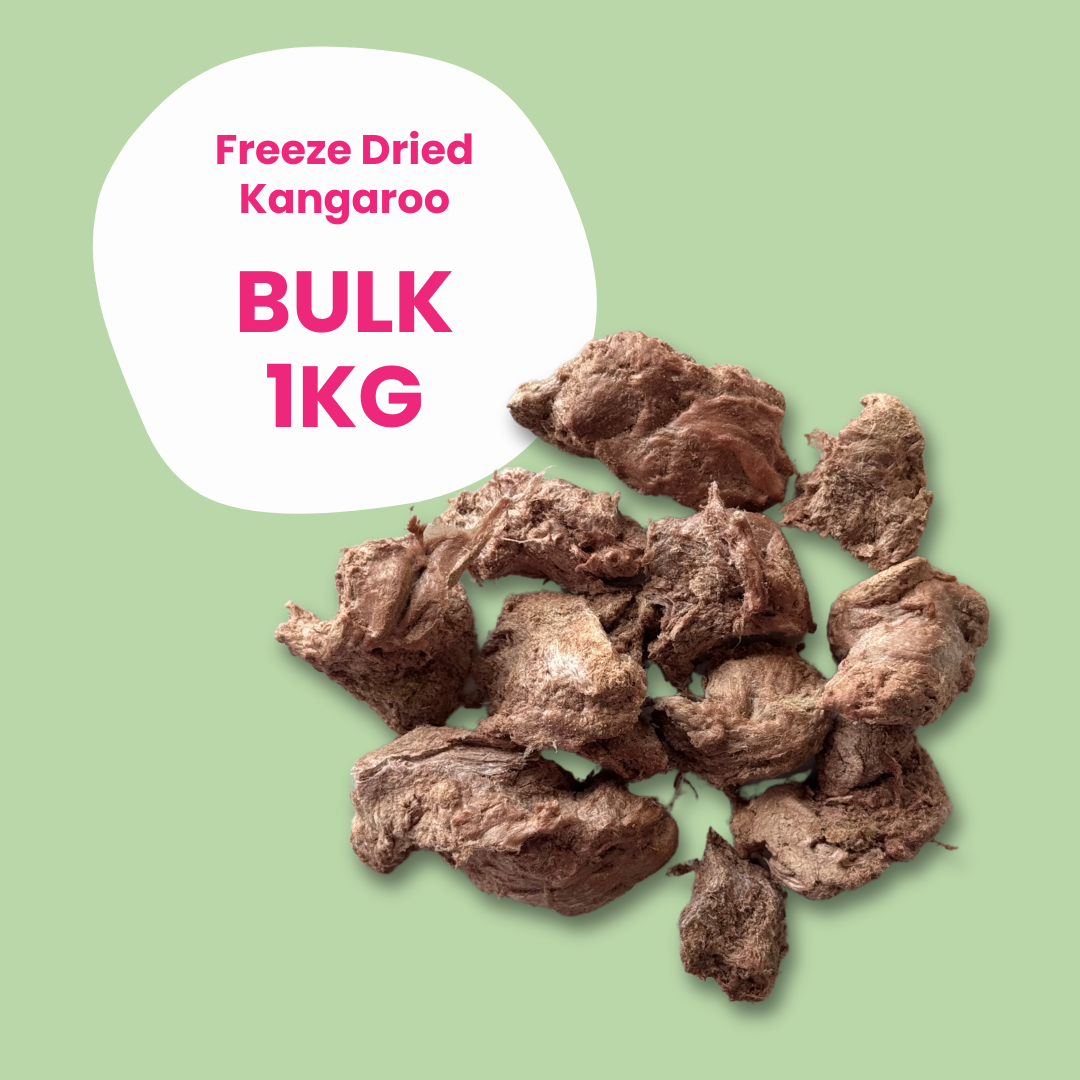 Bulk Freeze Dried Raw Kangaroo (Unpackaged)