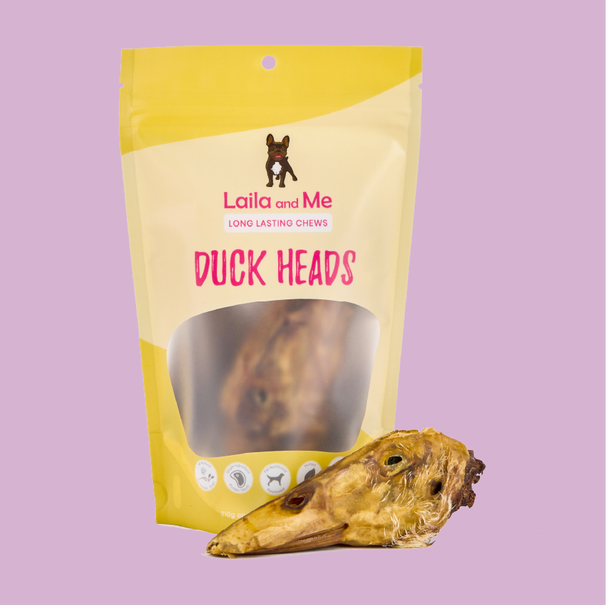 Dehydrated Duck Heads 90g