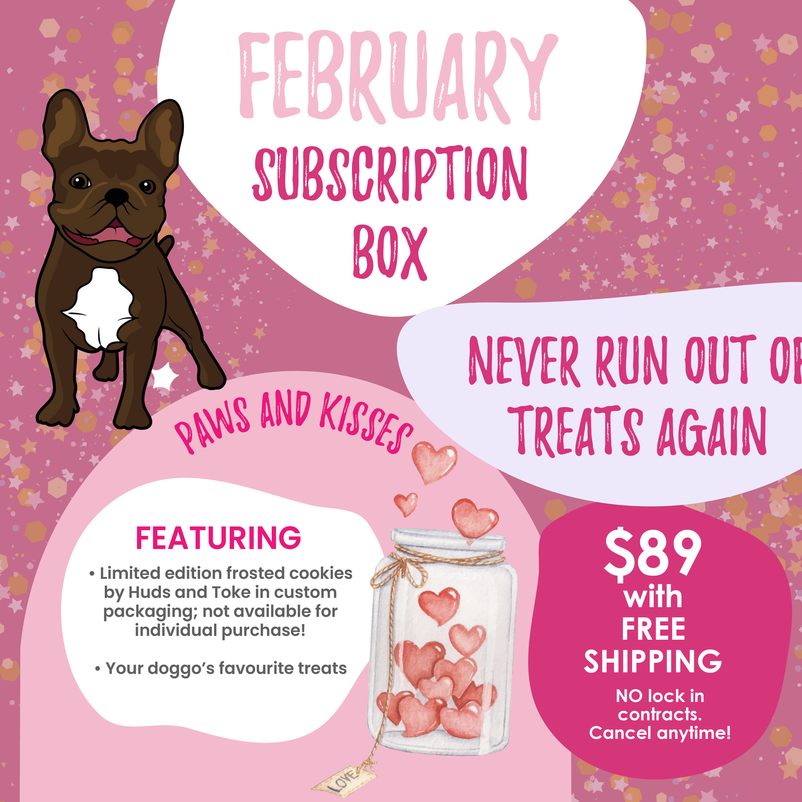 Ultimutt Dog Box | Monthly Subscription Box