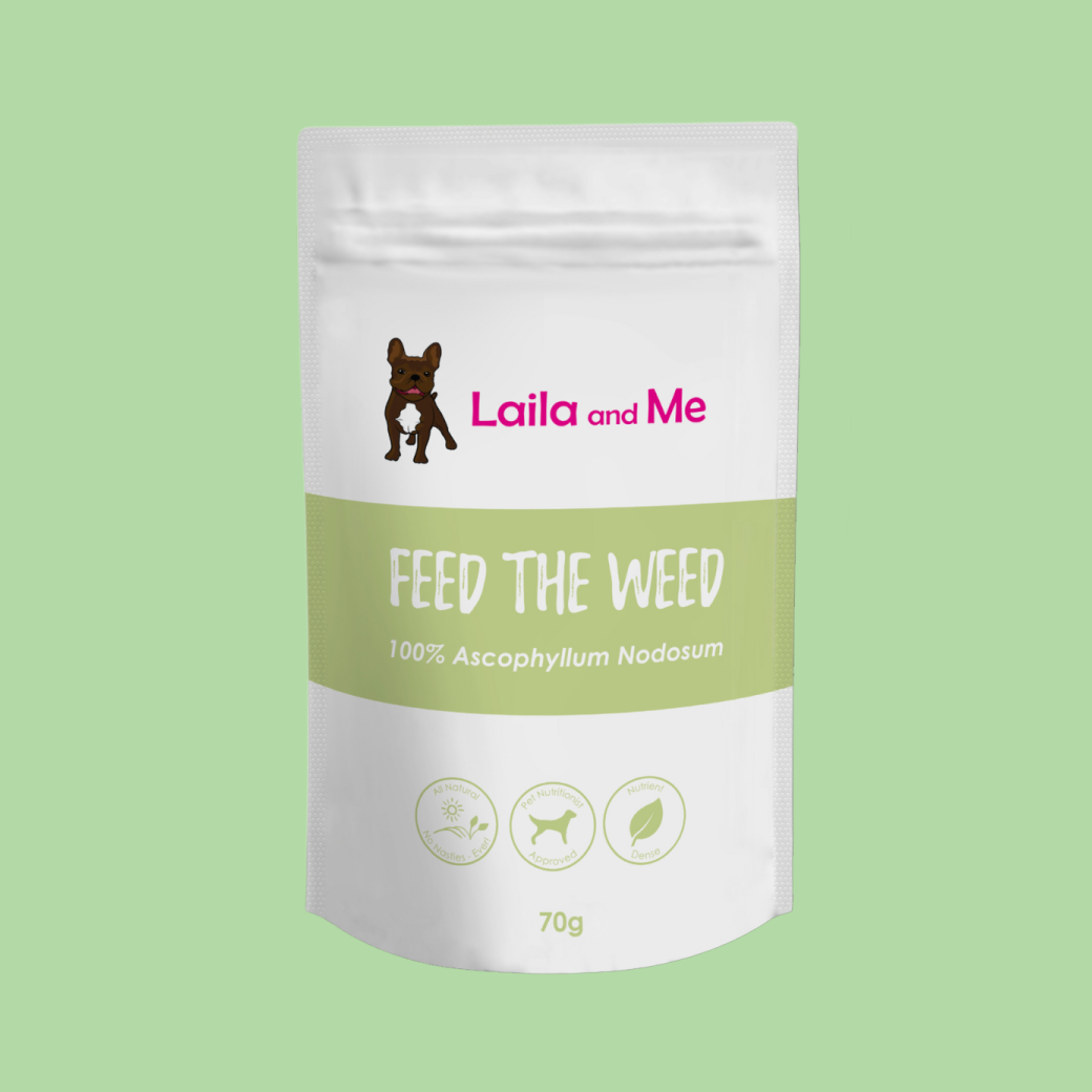 Feed The Weed Powder (Ascophyllum Nodosum) by Laila and Me for Pets