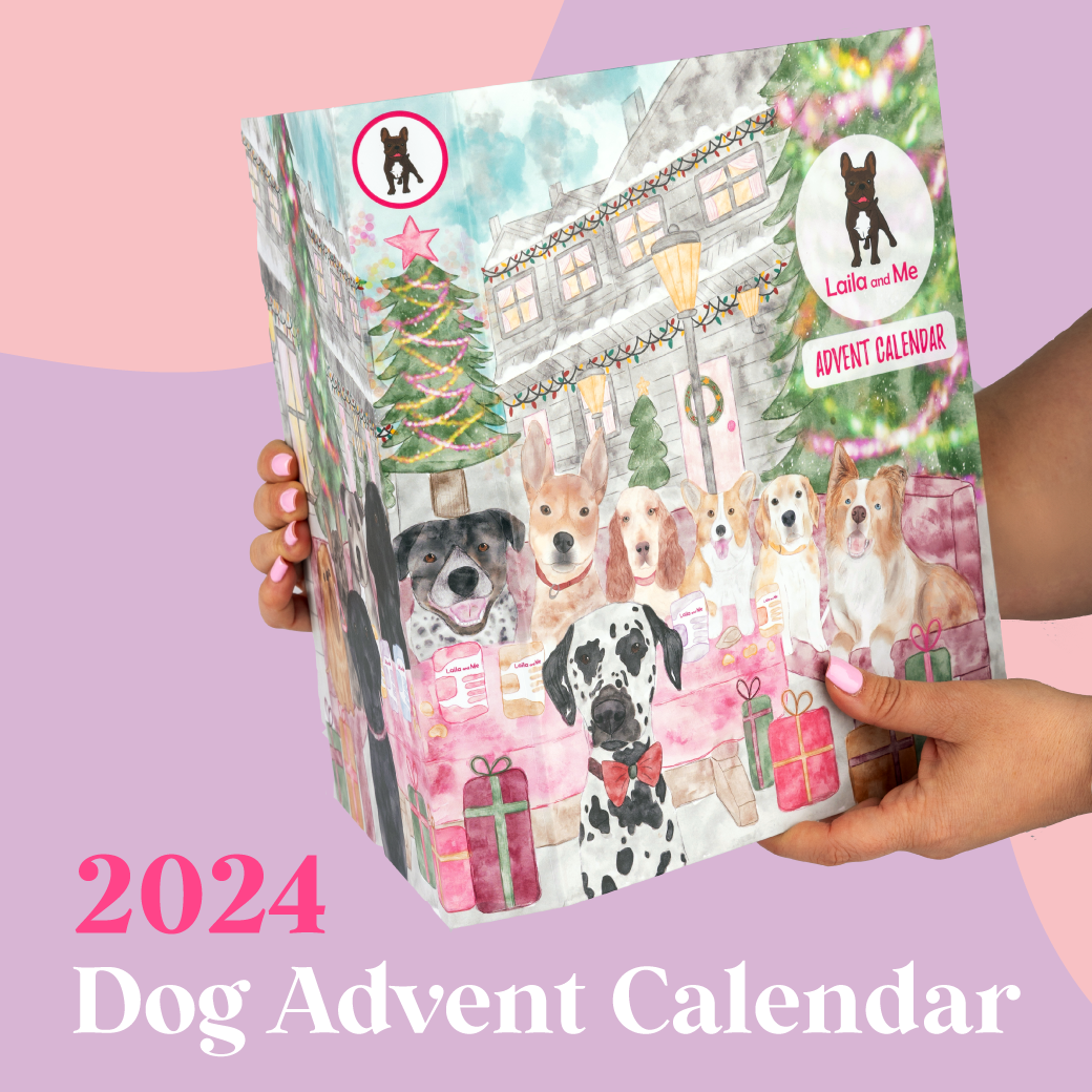 Laila and Me 2024 Dog Advent Calendar - Christmas Treats for Dogs - Australian Advent Calendar for Dogs