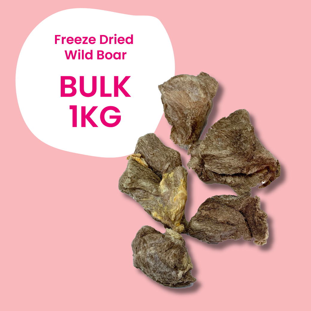 Laila and Me Bulk Freeze Dried Treats Bulk Boar Treats for Dogs Healthy Affordable bulk Training Treats
