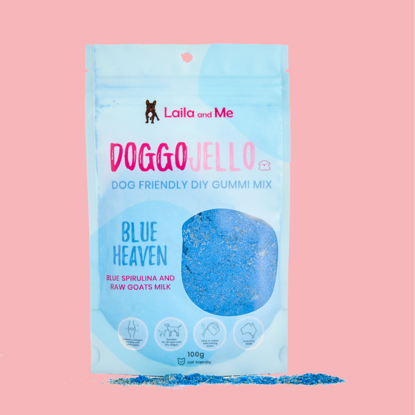 Blue Heaven Doggo Jello - Dog Friendly DIY Doggo Jello Mix