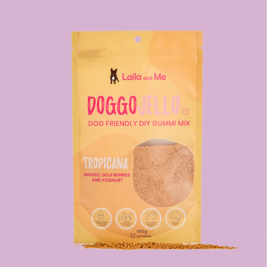 Tropicana Doggo Jello - Dog Friendly DIY Doggo Jello Mix