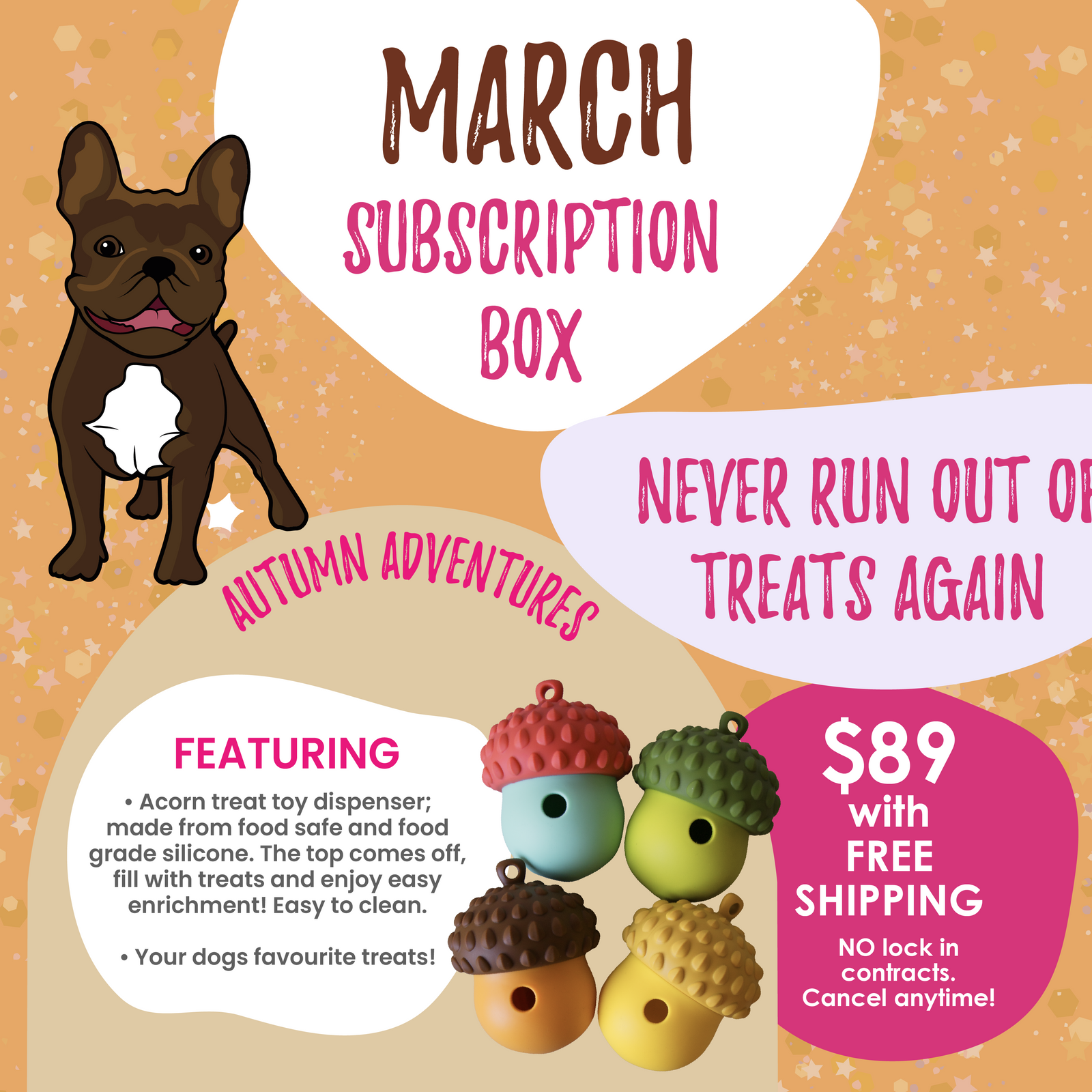 Ultimutt Dog Box | Monthly Subscription Box