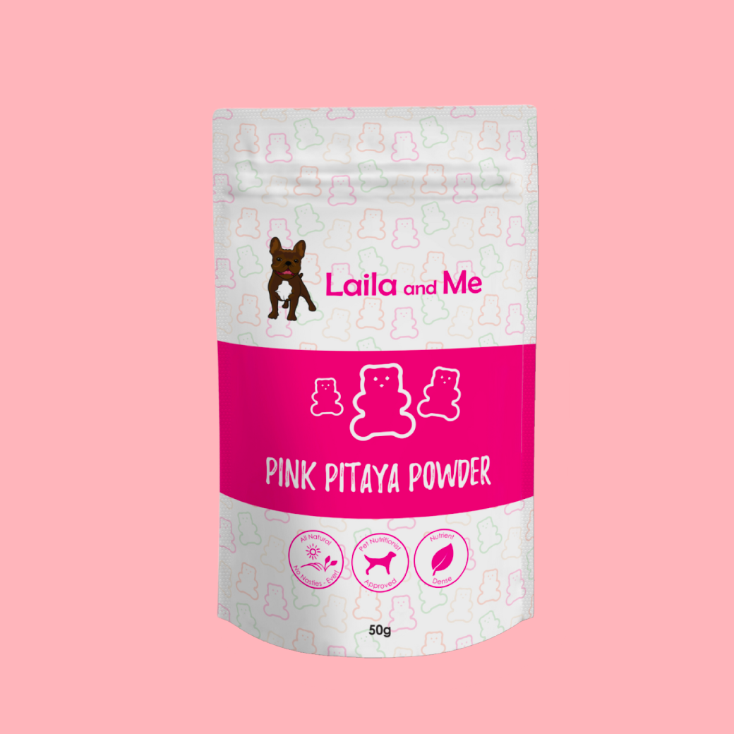 Laila and Me Pink Pataya Powder for Dogs Powdered Superfoods