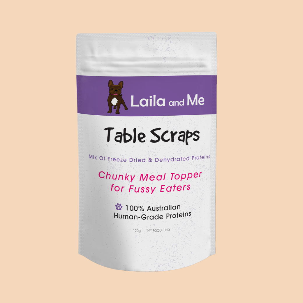 Laila and Me Meal Topper Table Scraps Meat Mix for Dogs Fussy Eater Dog Mix