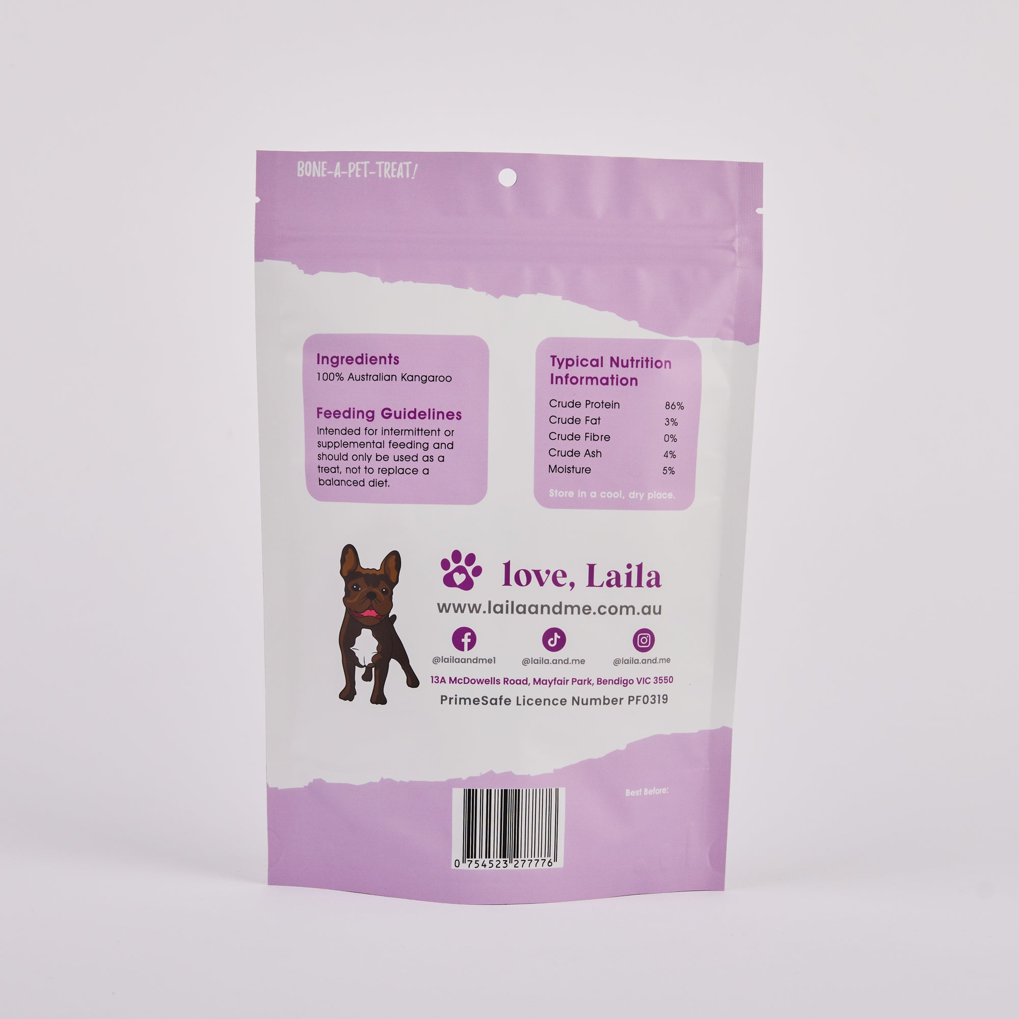 Freeze Dried Raw Kangaroo Treats