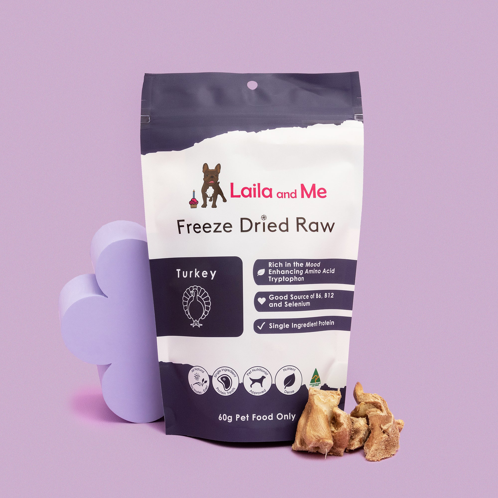 Freeze Dried Raw Turkey Treats